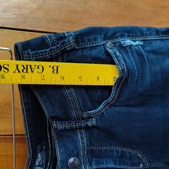 👖 Silver Jeans Suki Skinny 31x31 Dark Blue Skinny Jeans. Excellent Condition. - Picture 5 of 16